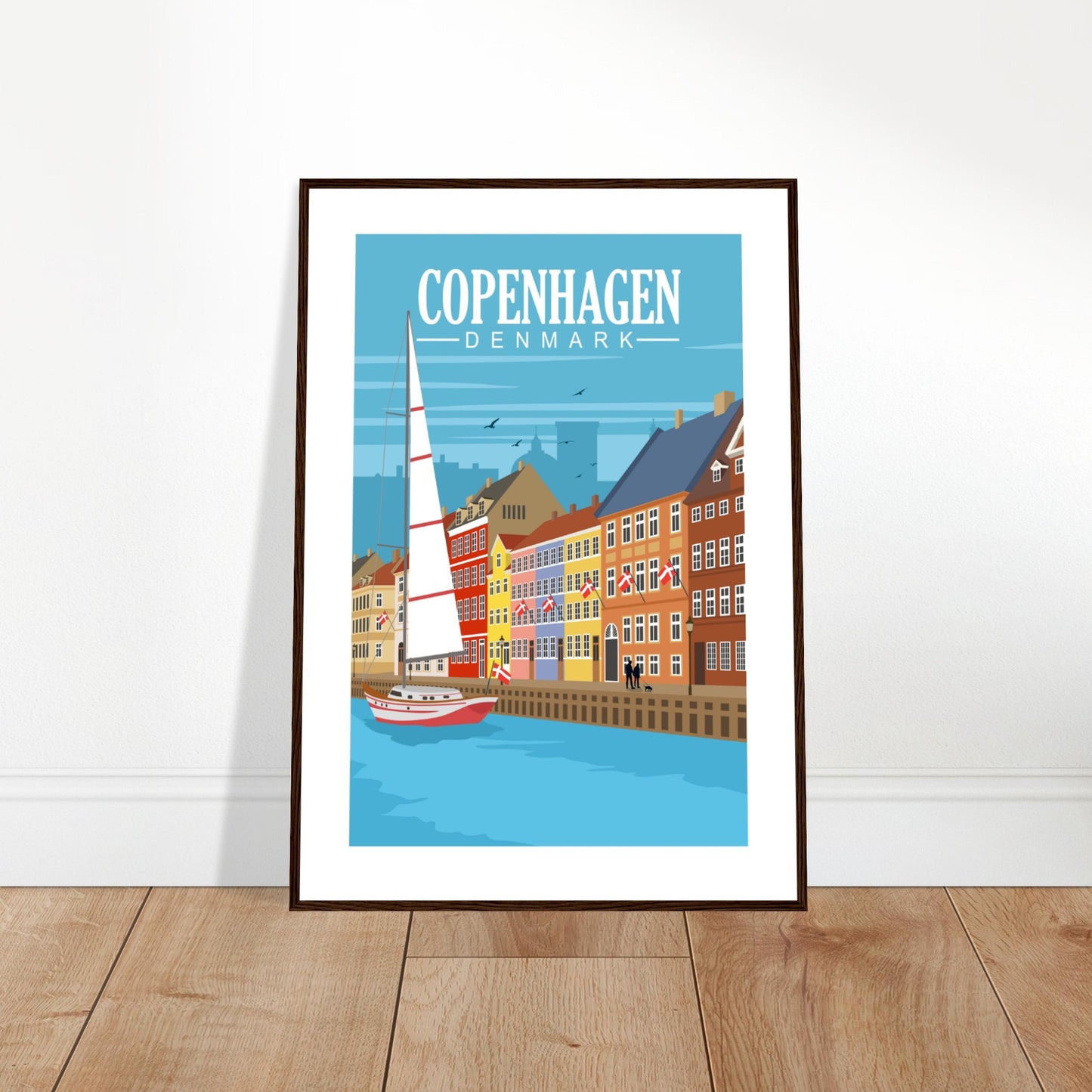 Copenhagen, Denmark - Nyhavn Poster