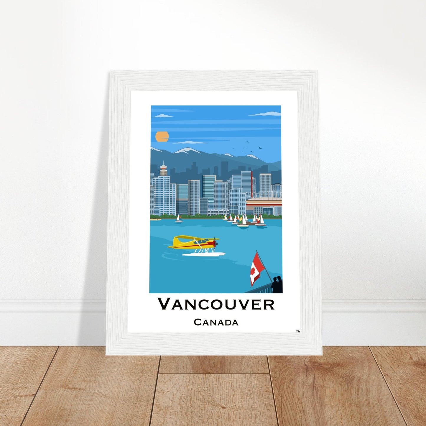 Vancouver, Canada - False Creek City Poster