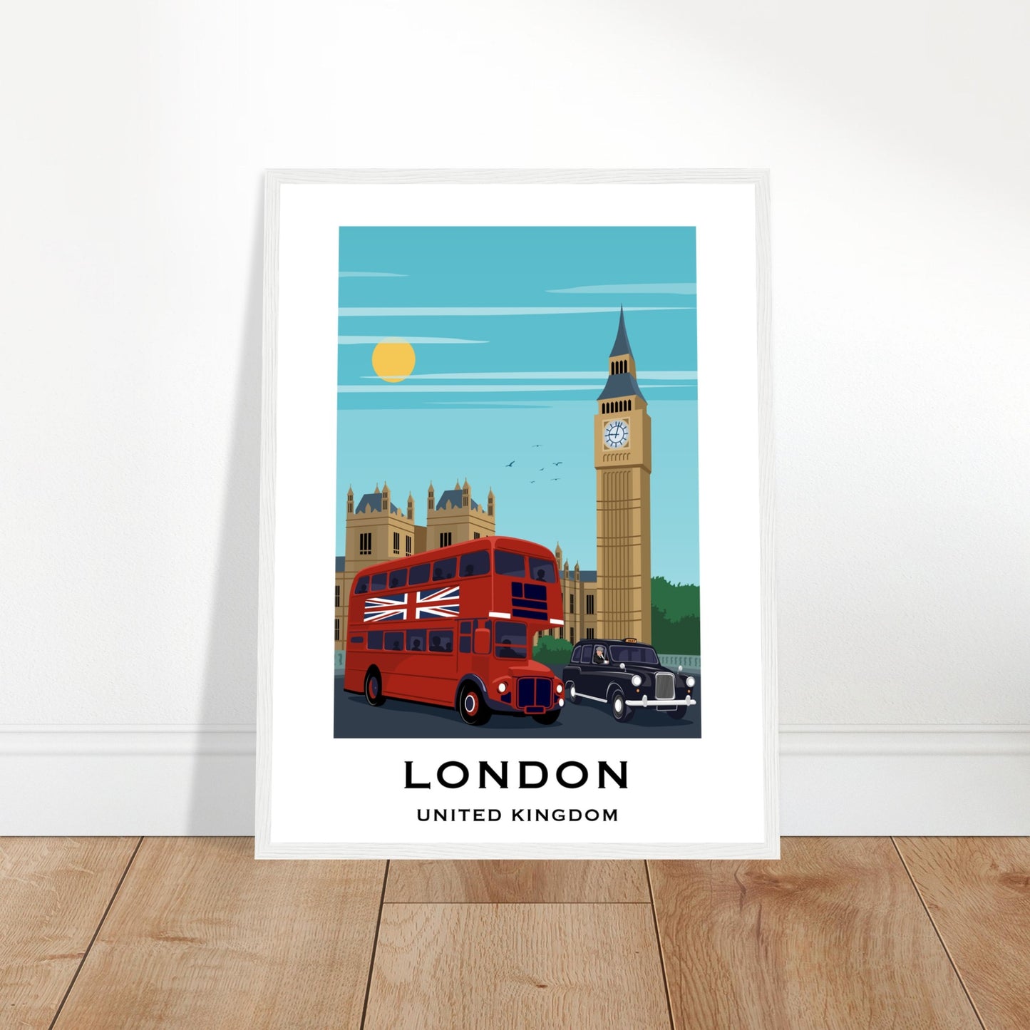 London, United Kingdom - Big Ben City Poster