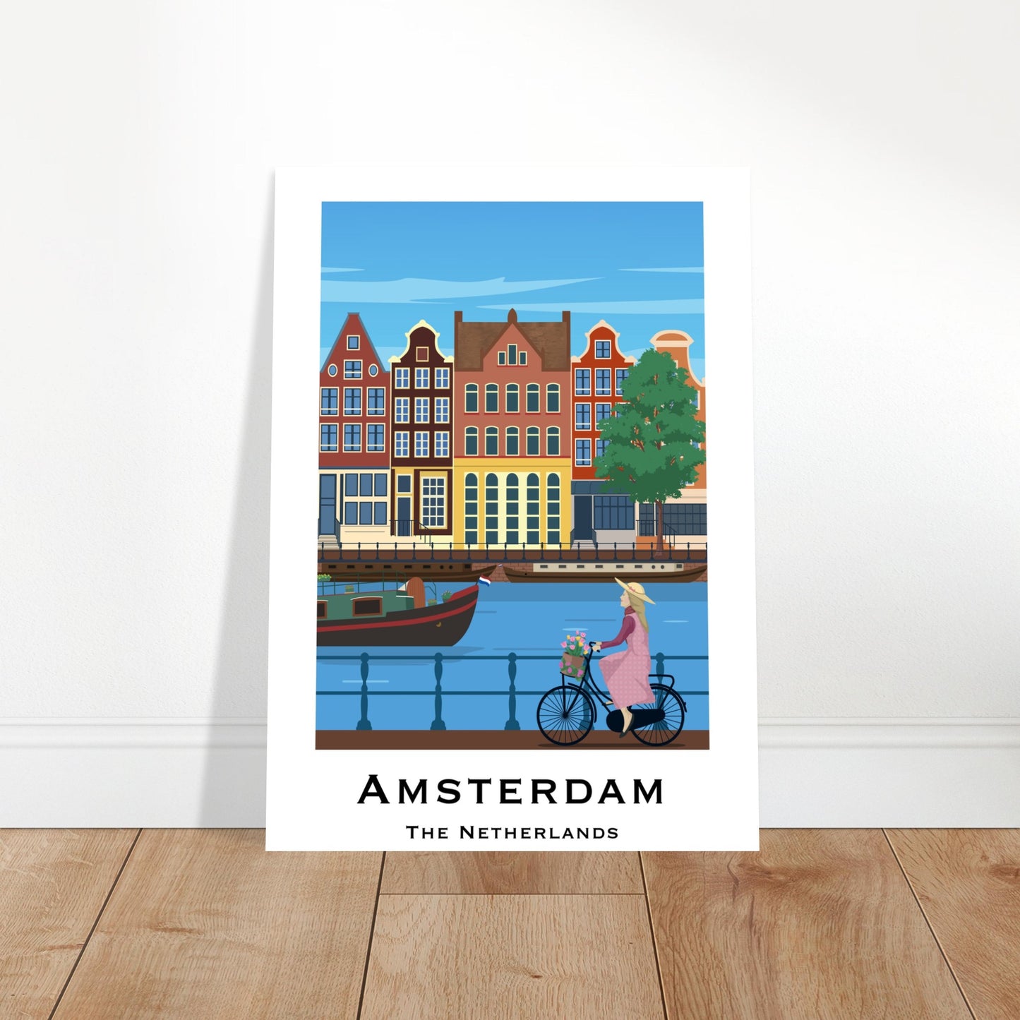 Amsterdam - Canals City Poster