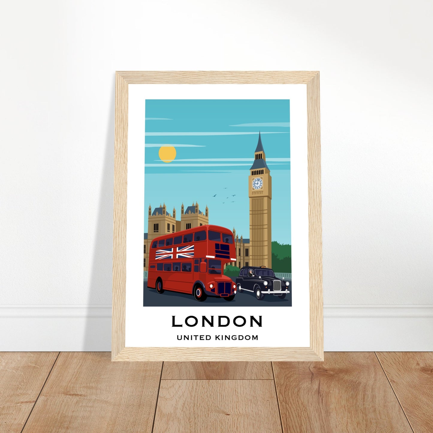 London, United Kingdom - Big Ben City Poster