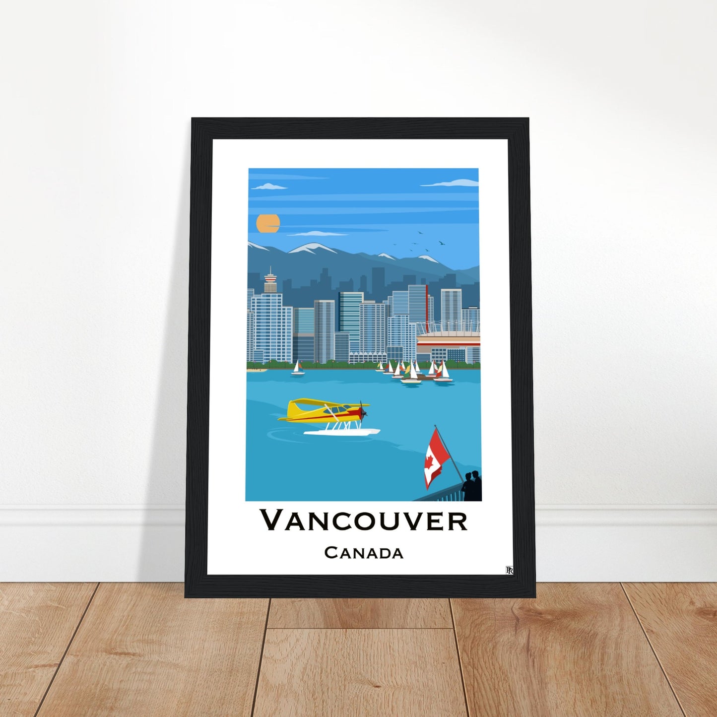 Vancouver, Canada - False Creek City Poster