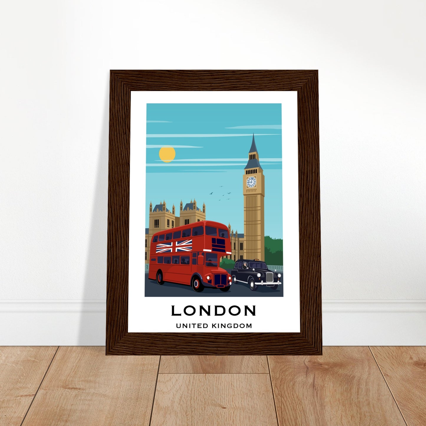 London, United Kingdom - Big Ben City Poster