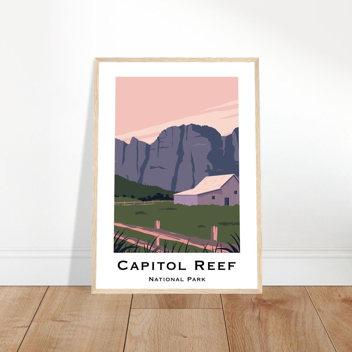 Capitol Reef National Park, Utah - National Park Poster