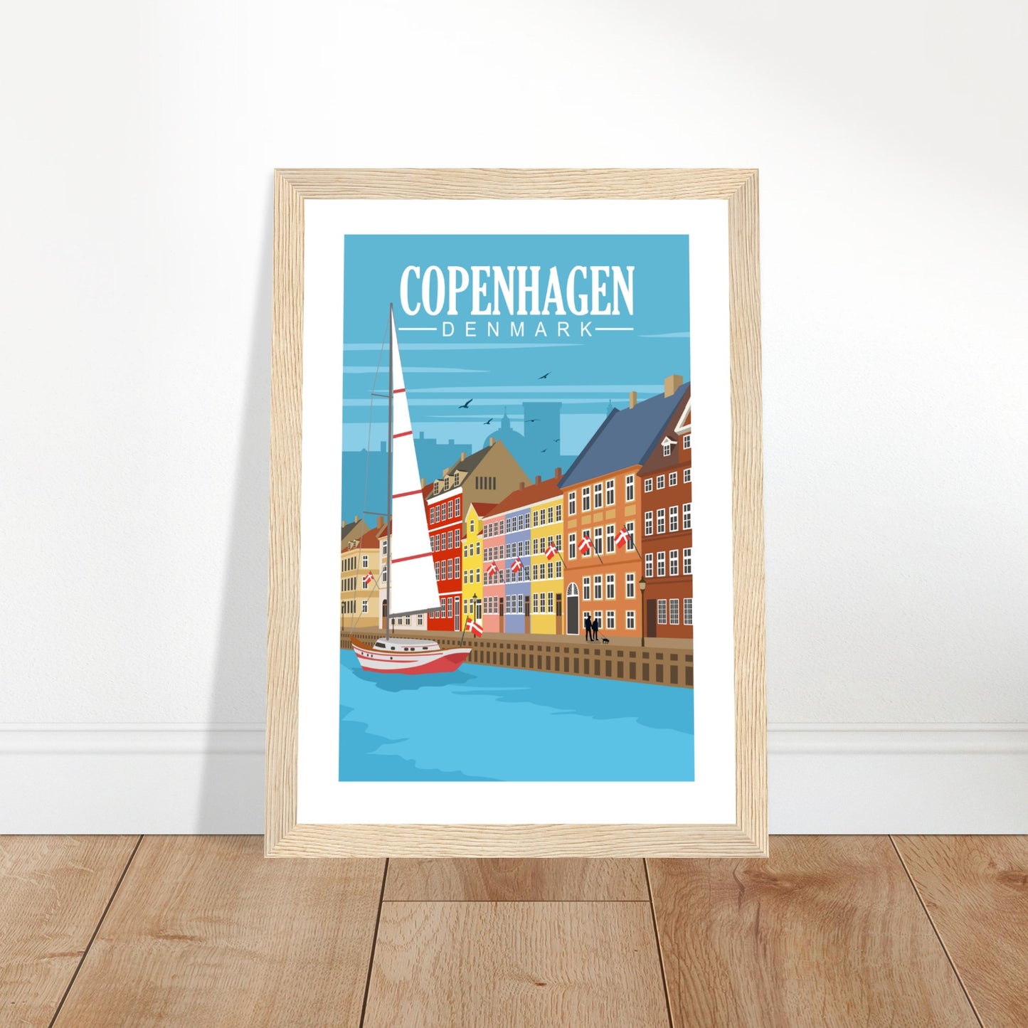 Copenhagen, Denmark - Nyhavn Poster