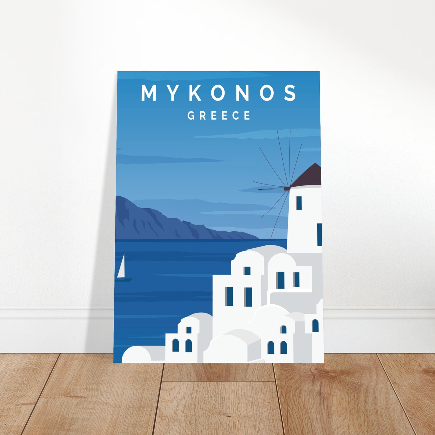 Mykonos - Greece - Poster