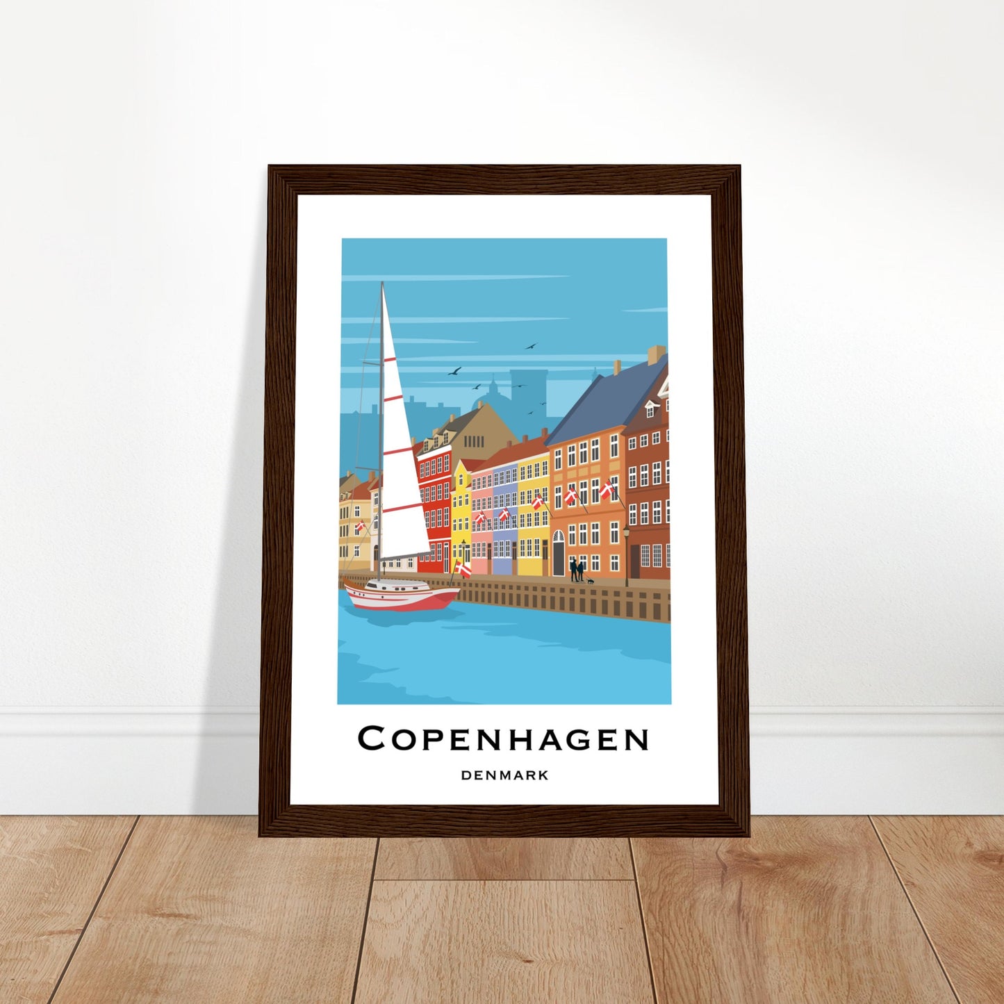 Copenhagen, Denmark - Nyhavn Poster