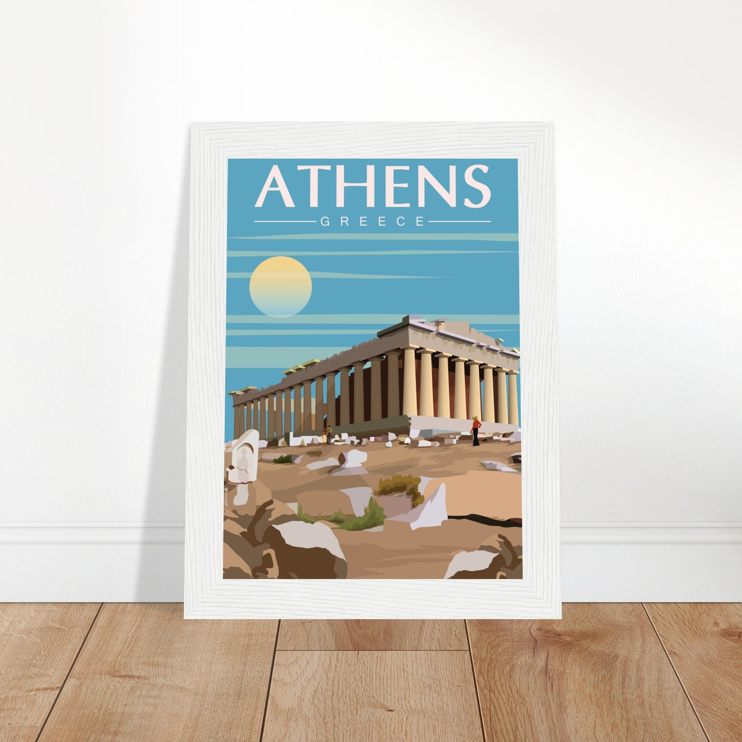 Athens, Greece - Parthenon City Poster