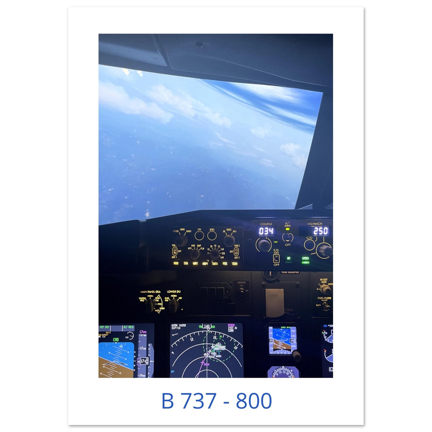 Boeing 737 Cockpit - Descent - Aviation Collection