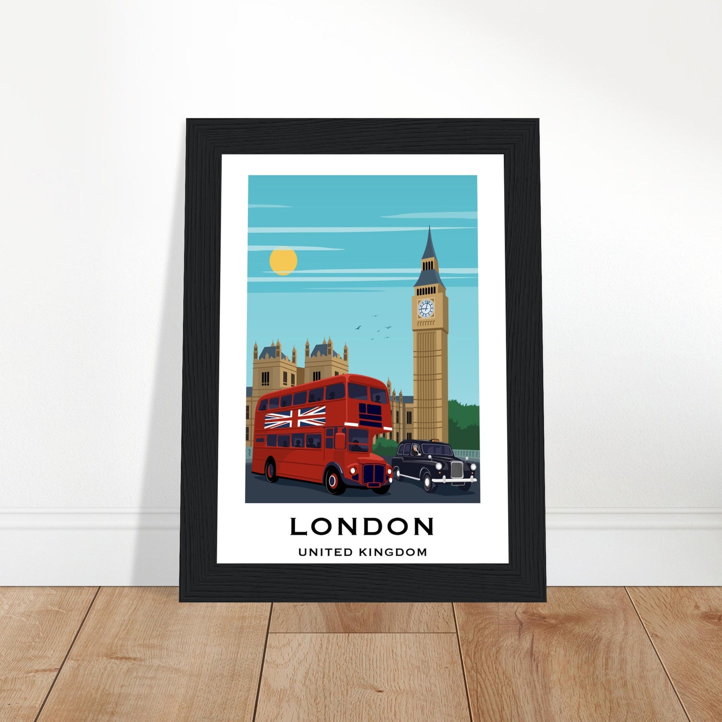 London, United Kingdom - Big Ben City Poster