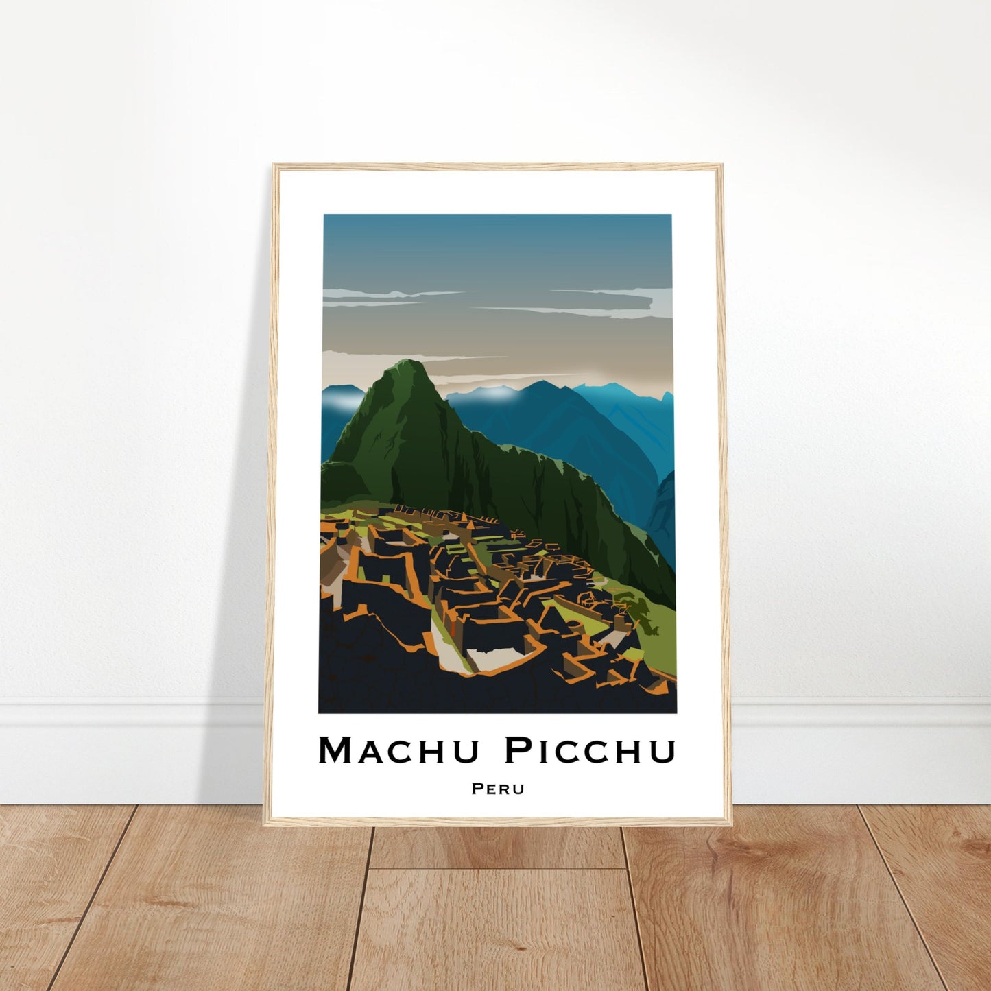 Machu Pichu, Peru - Machu Pichu City Poster