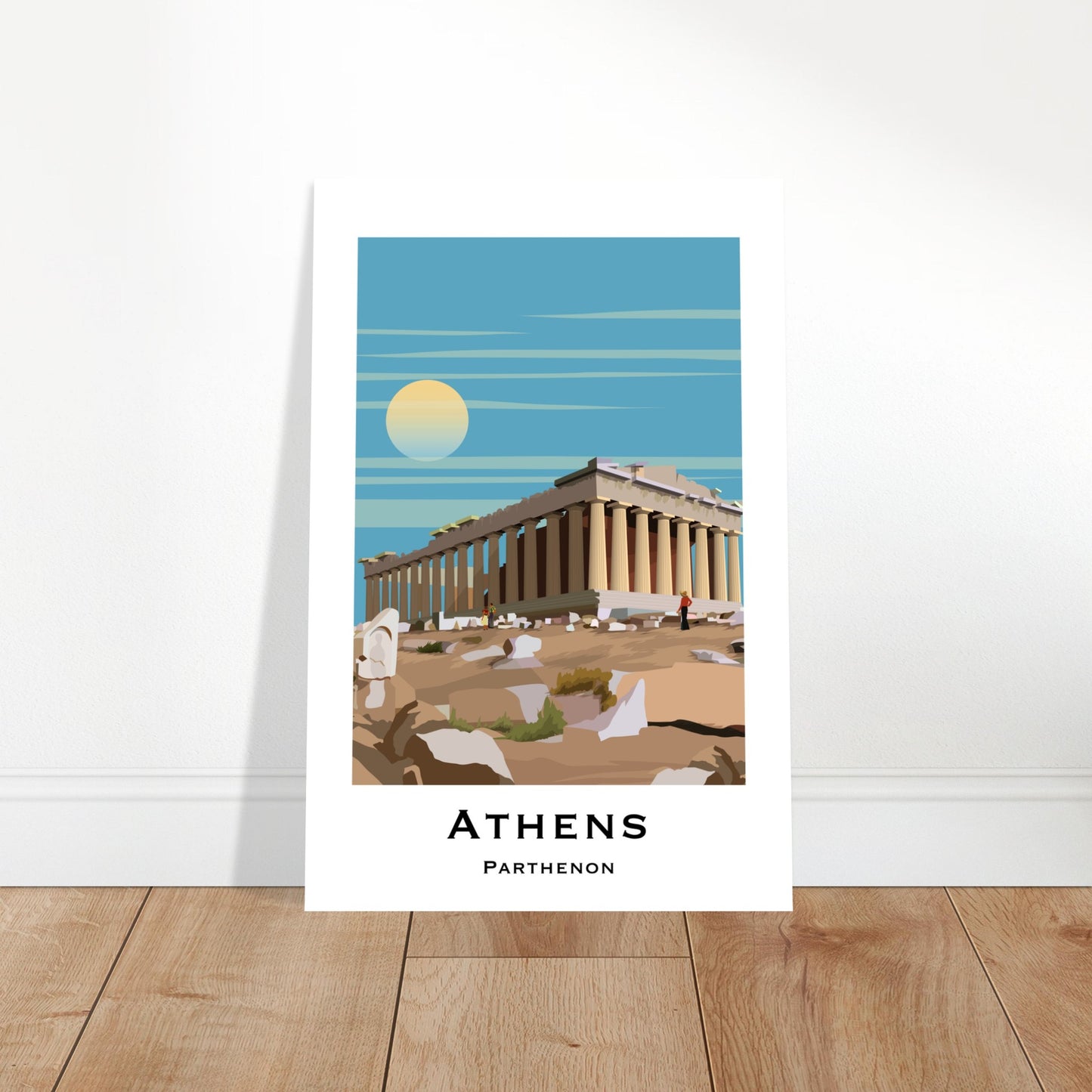 Athens, Greece - Parthenon City Poster