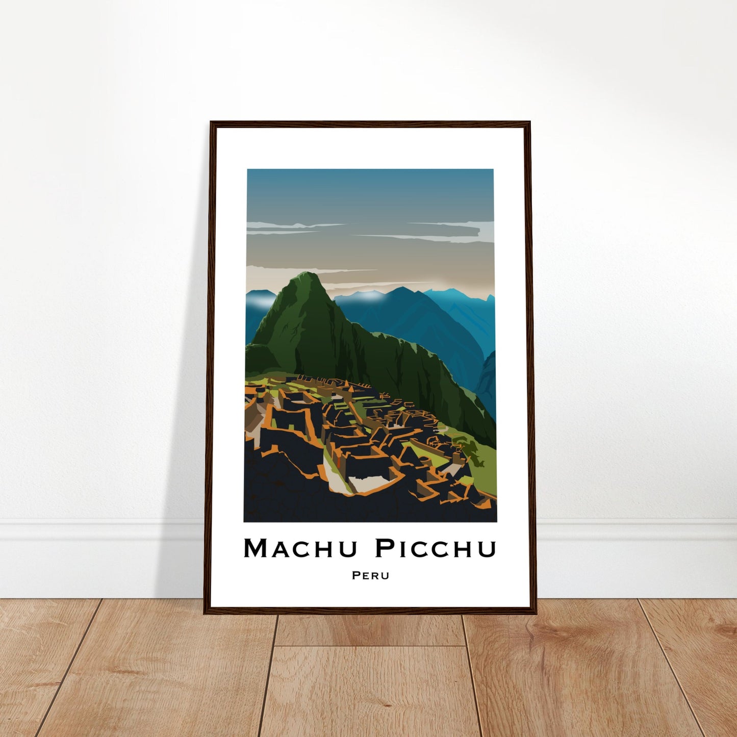 Machu Pichu, Peru - Machu Pichu City Poster