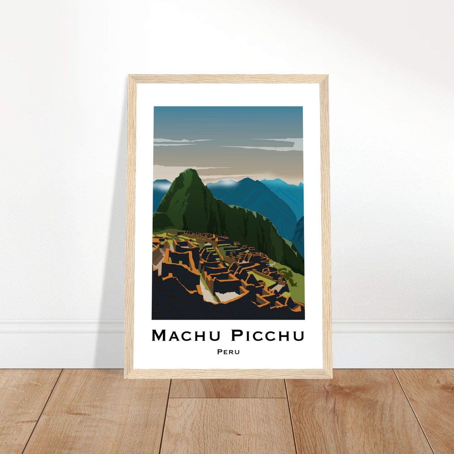 Machu Pichu, Peru - Machu Pichu City Poster