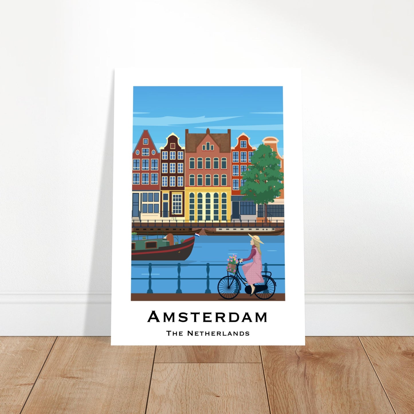 Amsterdam - Canals City Poster