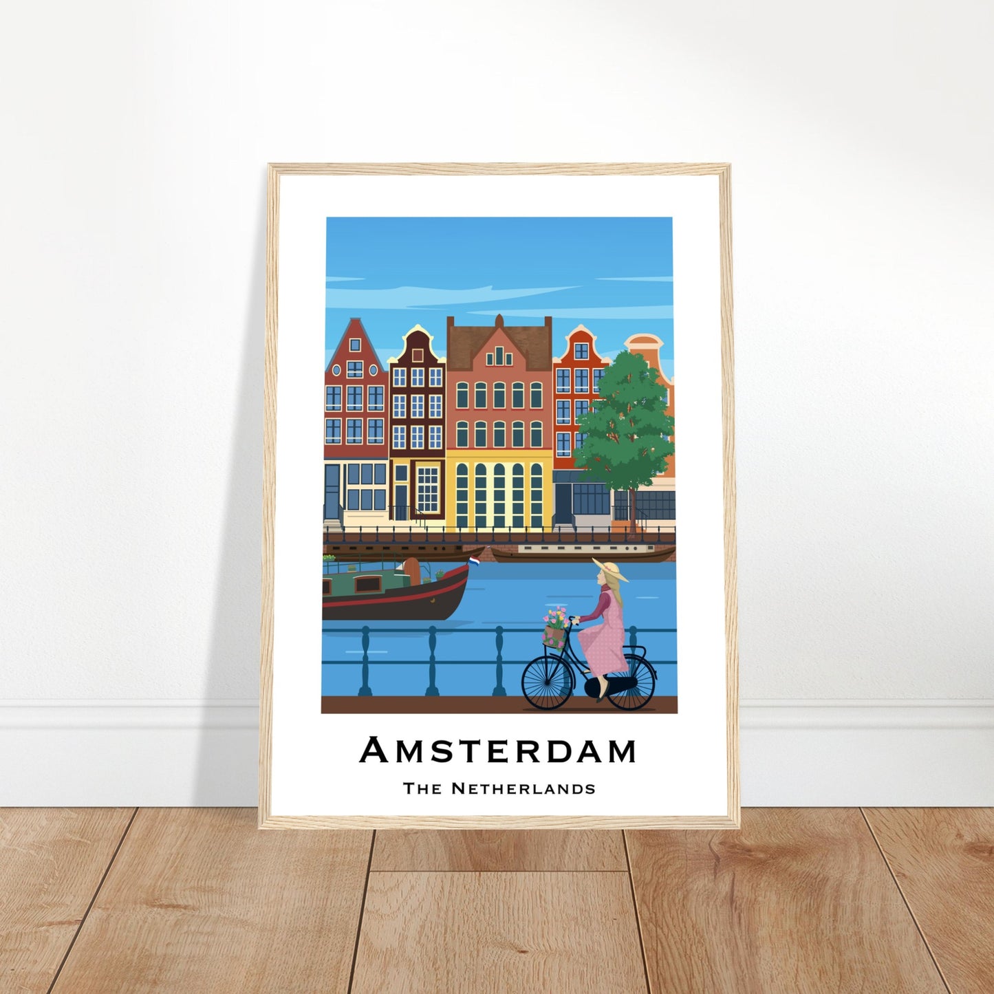 Amsterdam - Canals City Poster