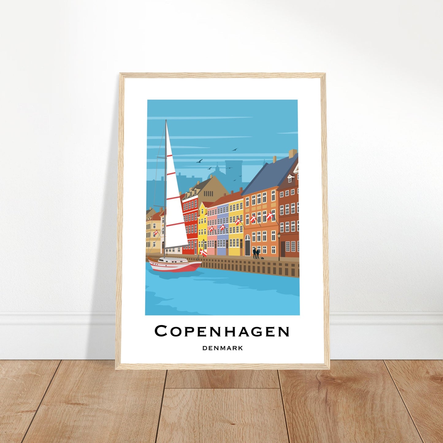 Copenhagen, Denmark - Nyhavn Poster