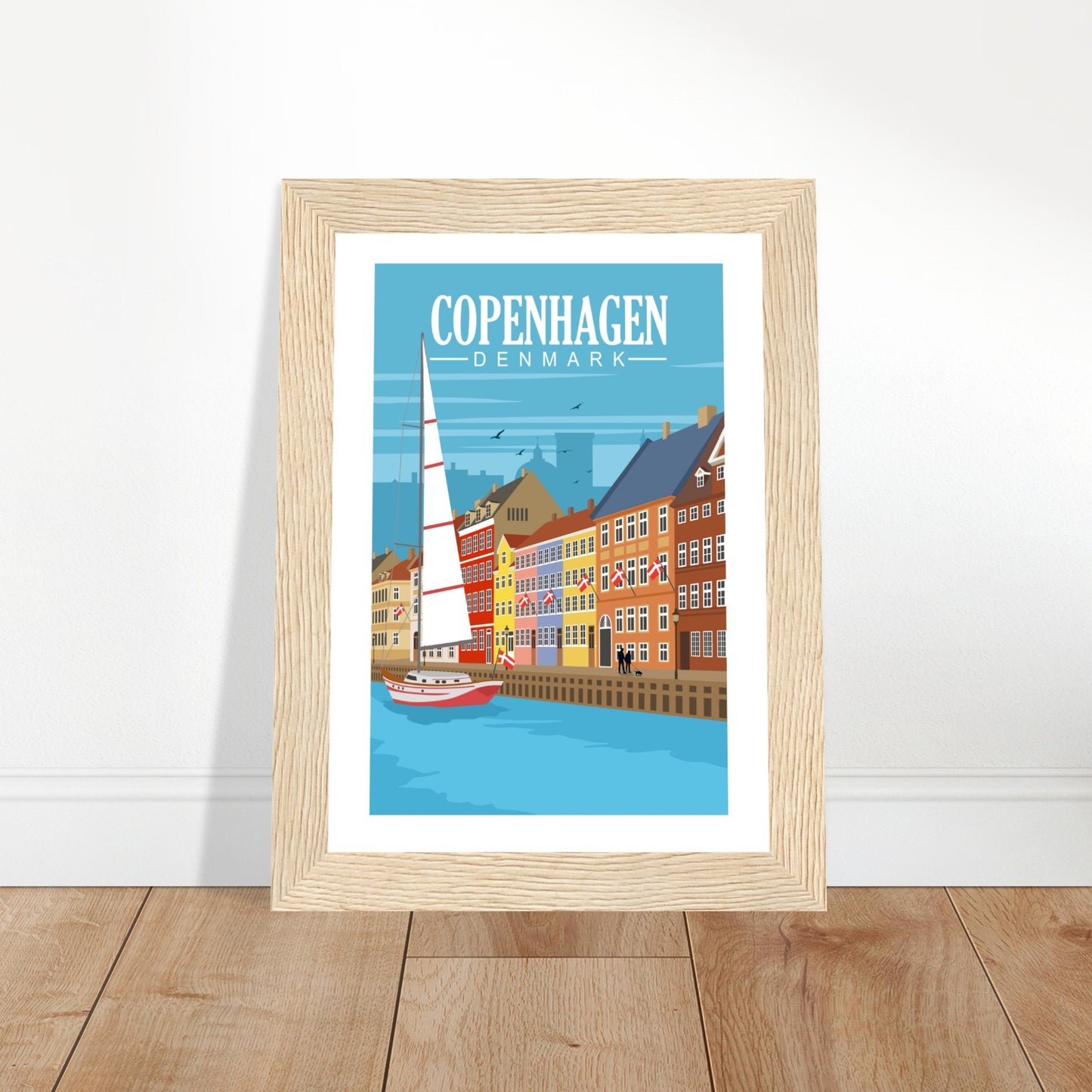 Copenhagen, Denmark - Nyhavn Poster