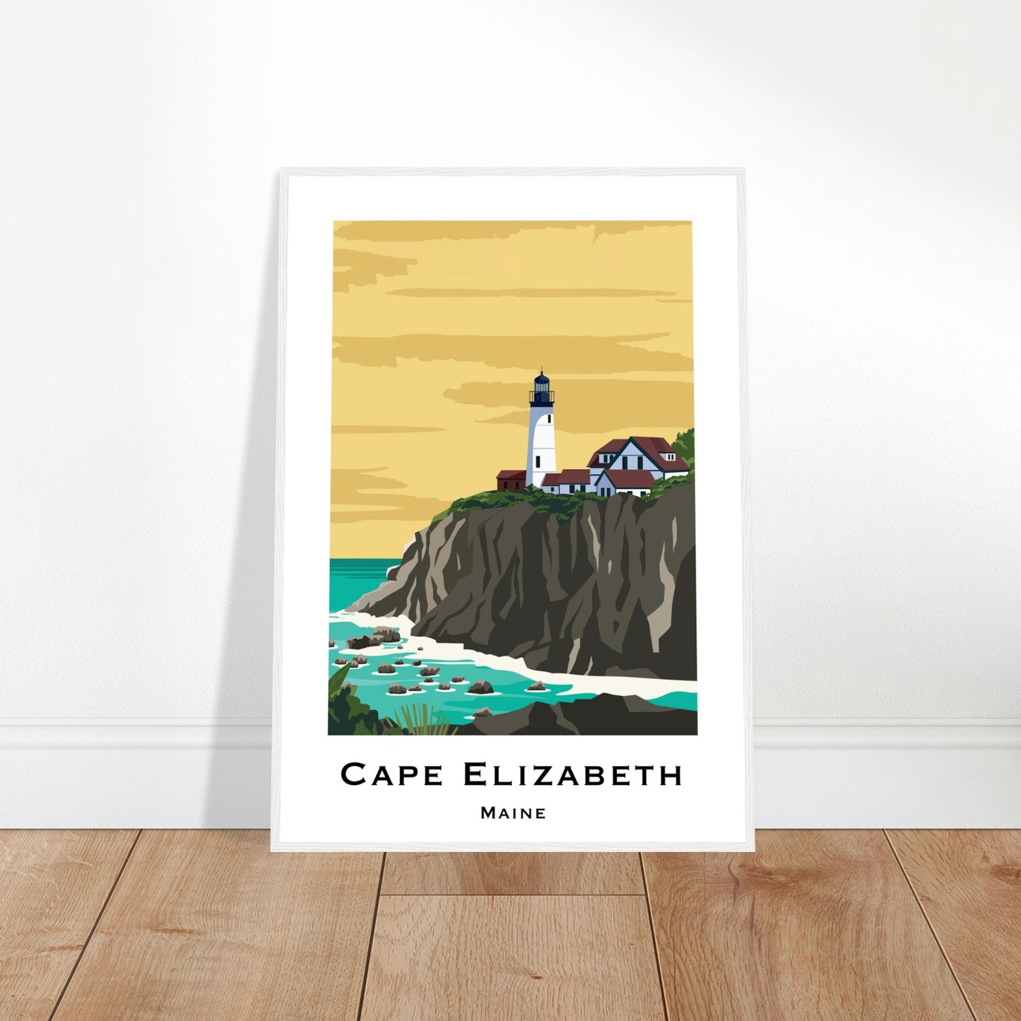 Portland, Maine - Cape Elizabeth Poster