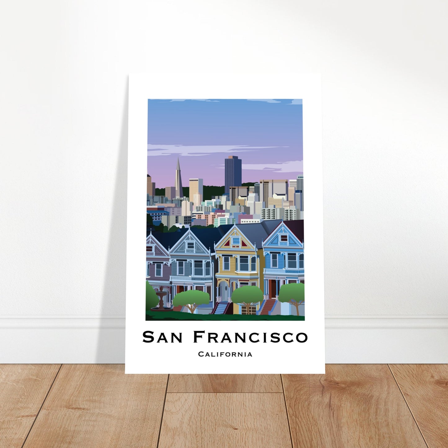 San Francisco, United States - Skyline City Poster