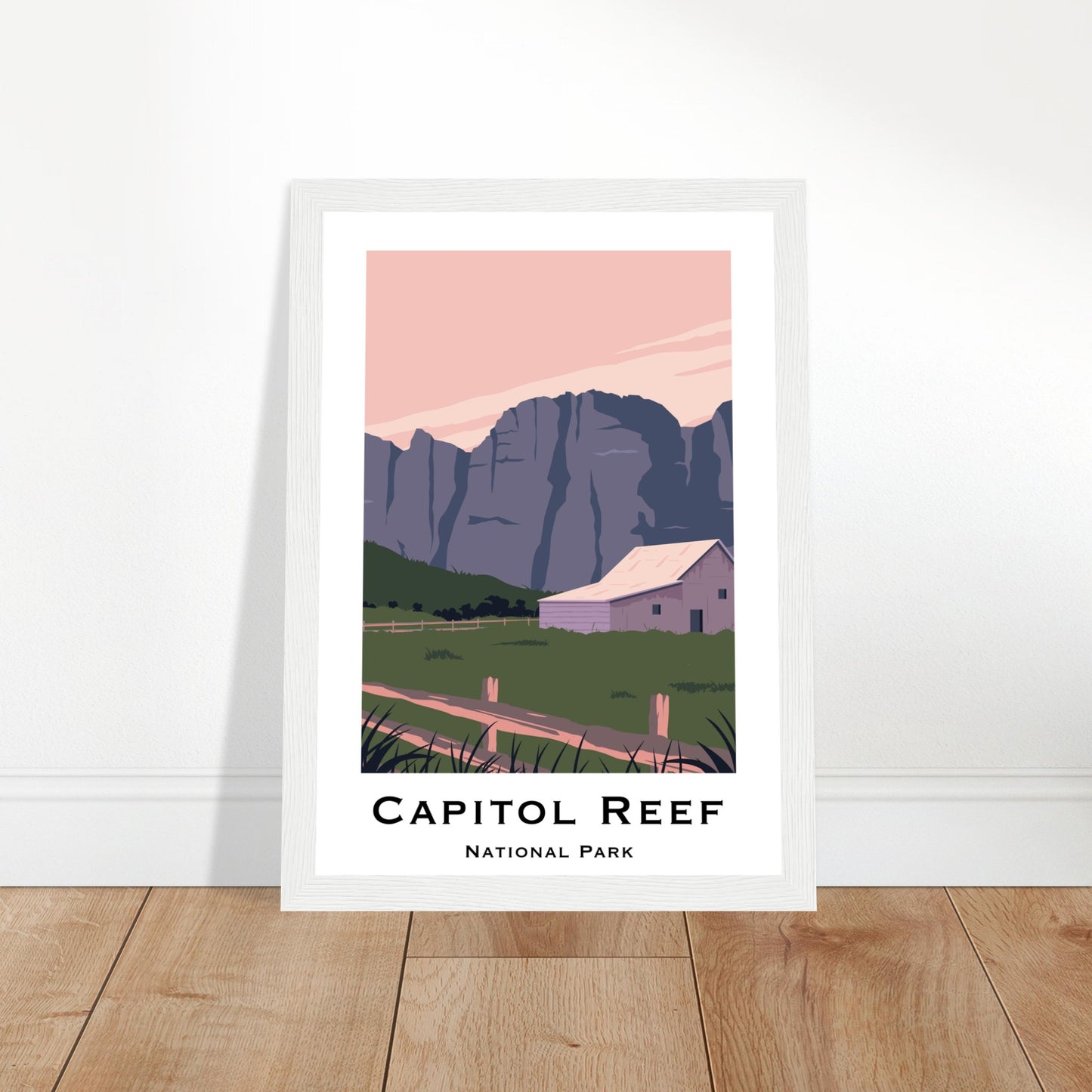 Capitol Reef National Park, Utah - National Park Poster