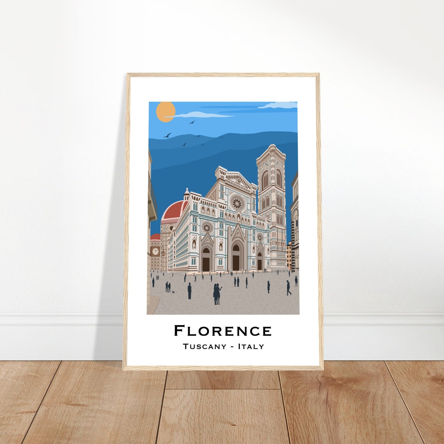 Florence, Italy - Duomo City Poster