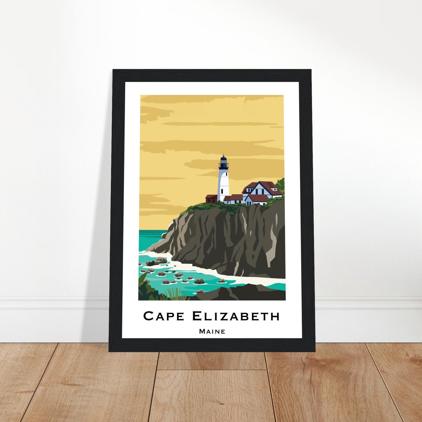 Portland, Maine - Cape Elizabeth Poster