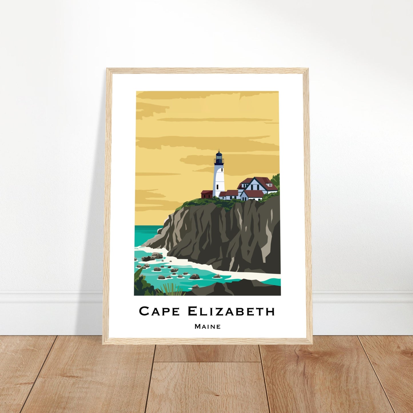 Portland, Maine - Cape Elizabeth Poster