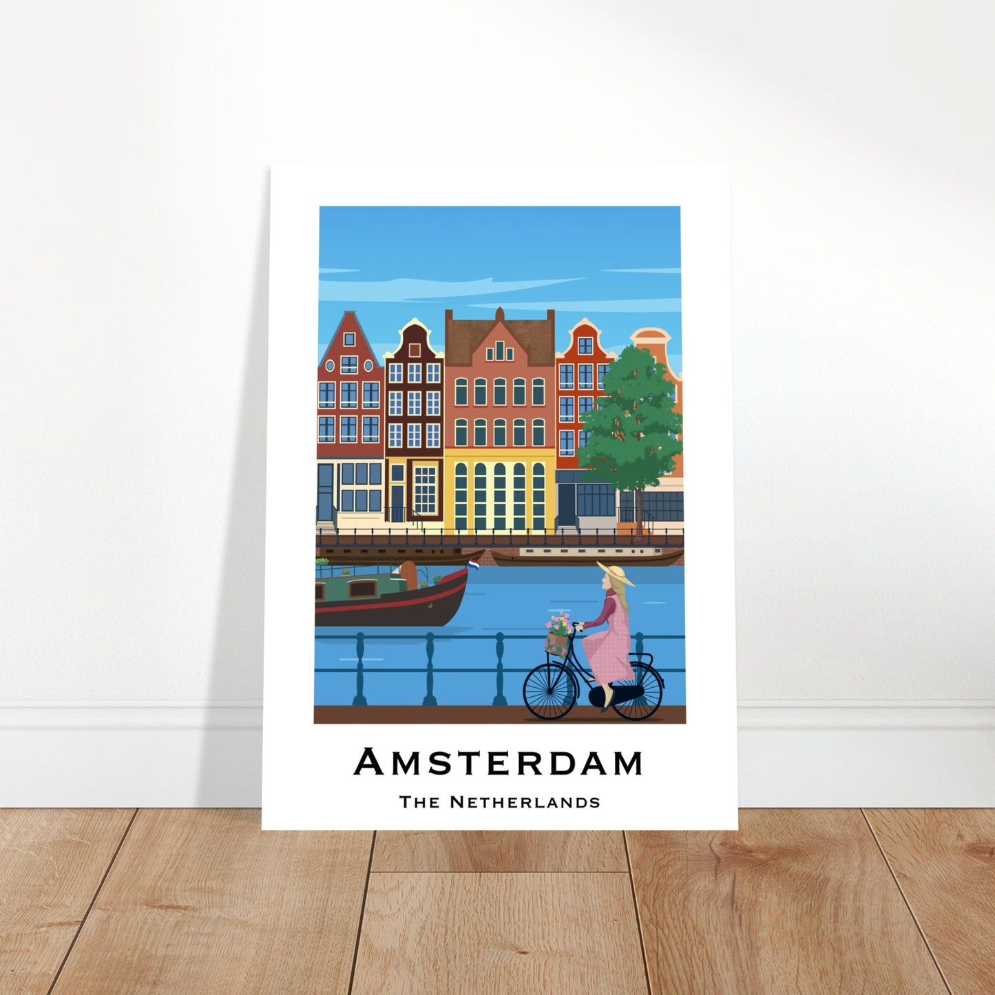 Amsterdam - Canals City Poster