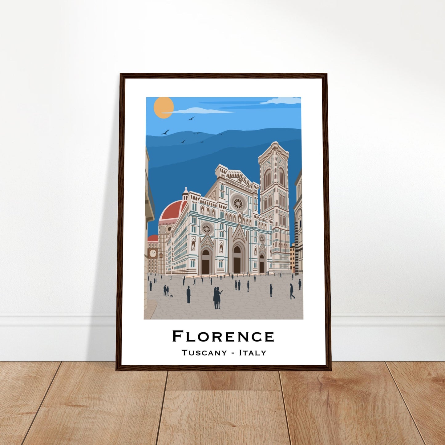 Florence, Italy - Duomo City Poster