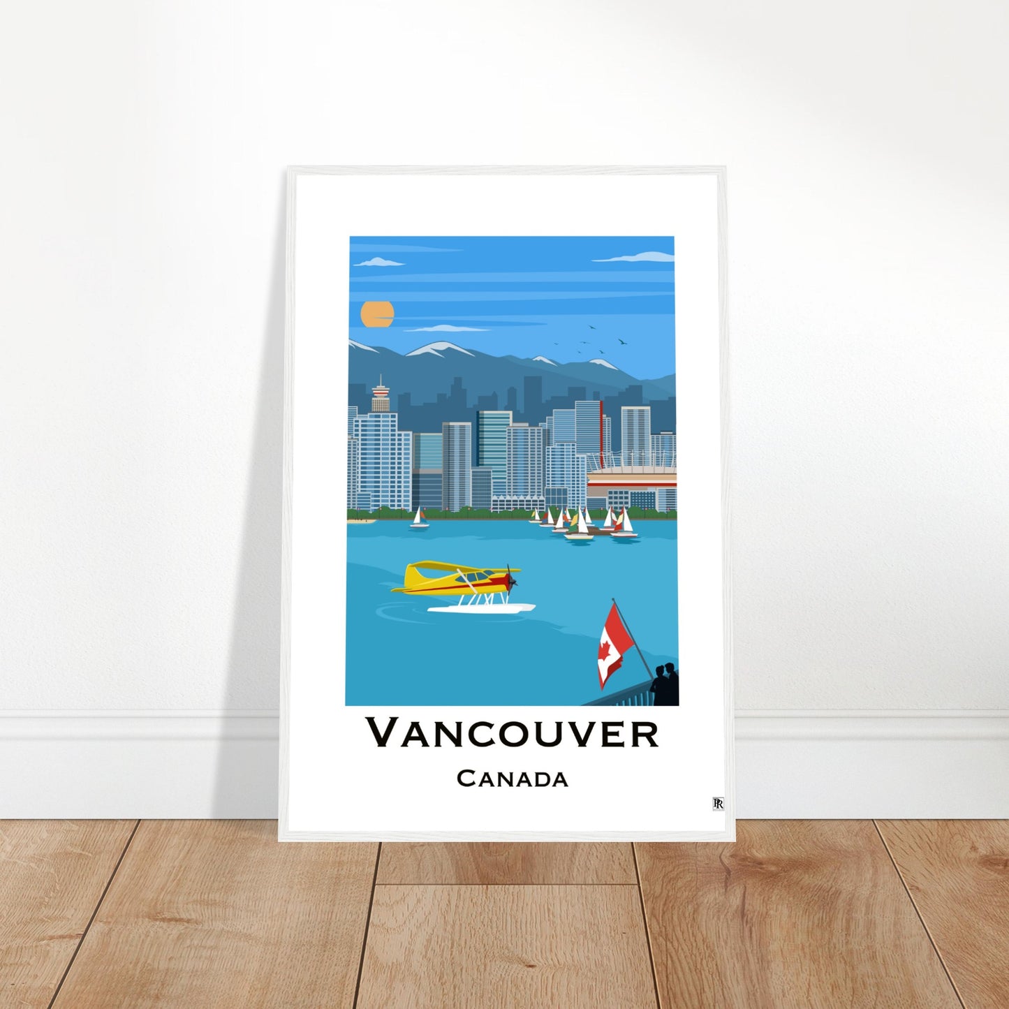 Vancouver, Canada - False Creek City Poster