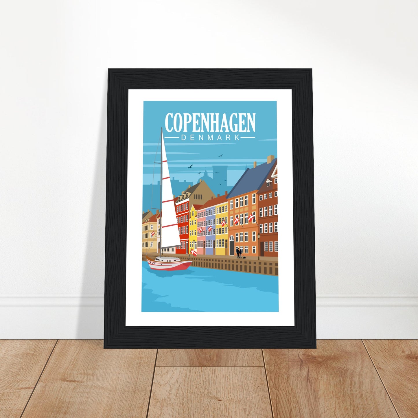 Copenhagen, Denmark - Nyhavn Poster