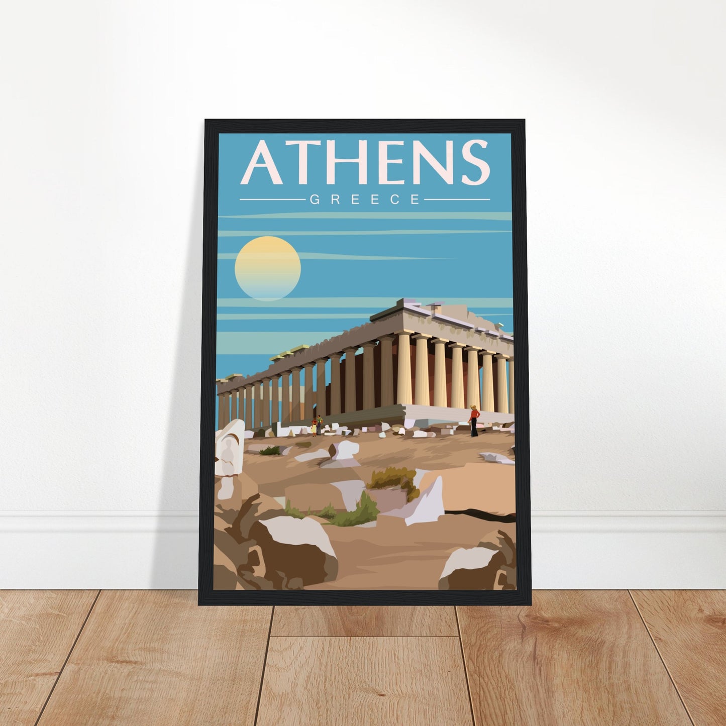 Athens, Greece - Parthenon City Poster