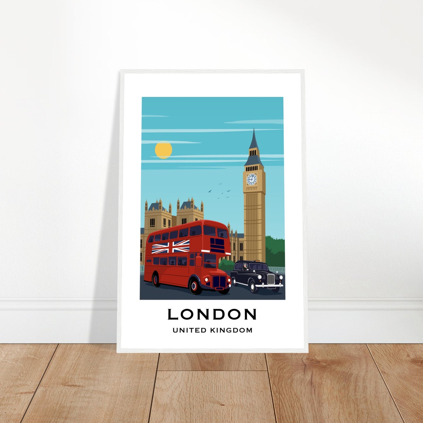 London, United Kingdom - Big Ben City Poster