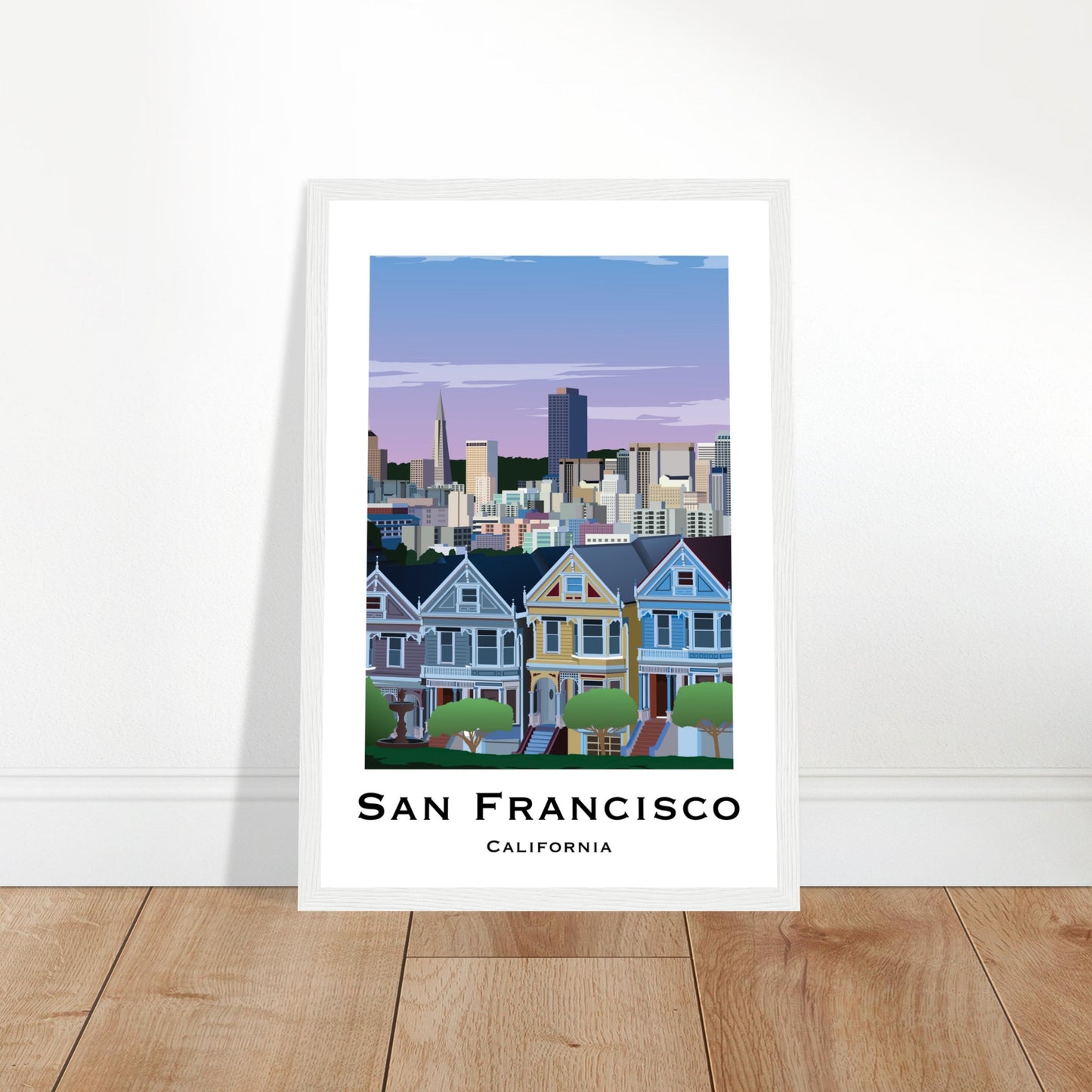 San Francisco, United States - Skyline City Poster