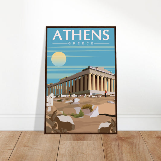 Athens, Greece - Parthenon City Poster