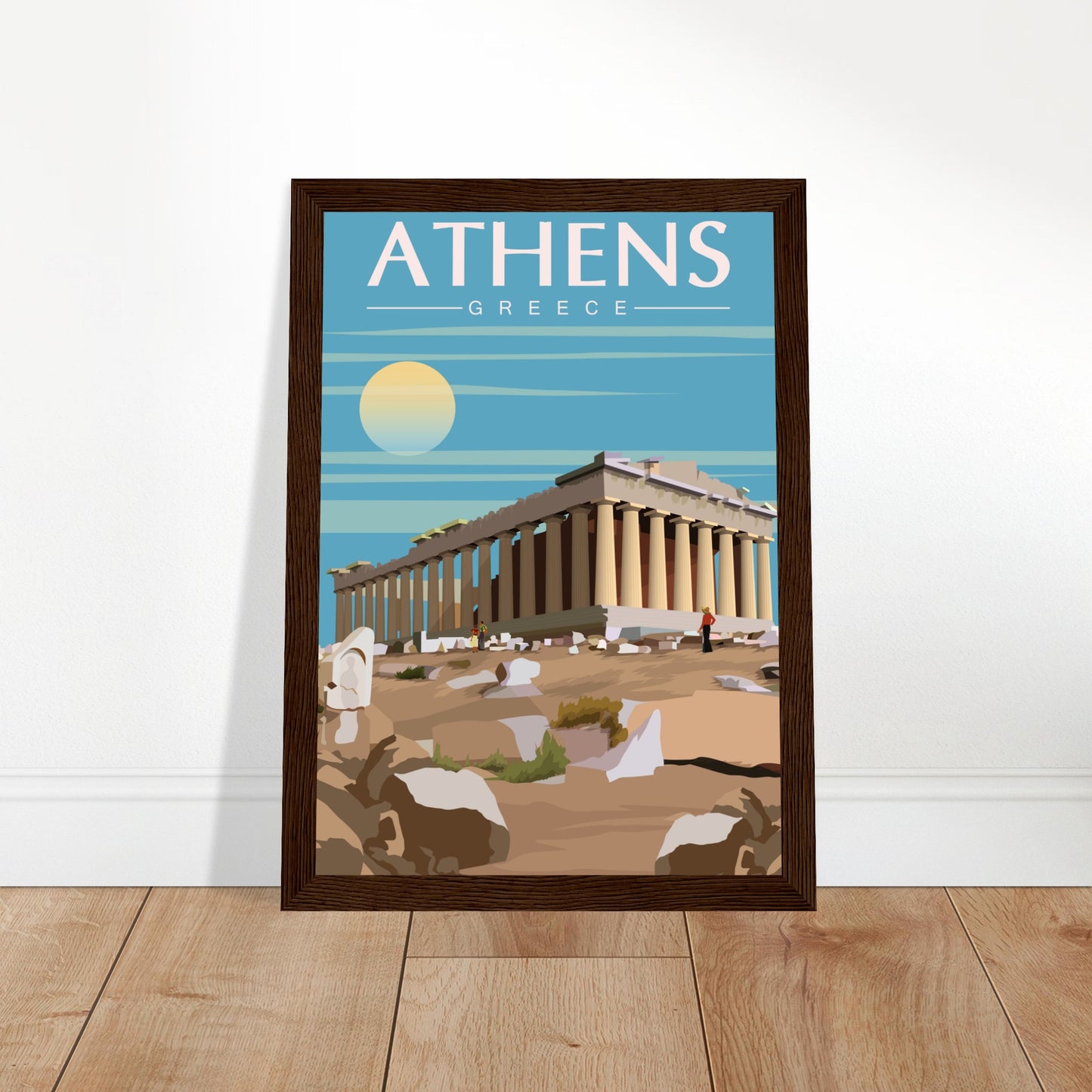 Athens, Greece - Parthenon City Poster