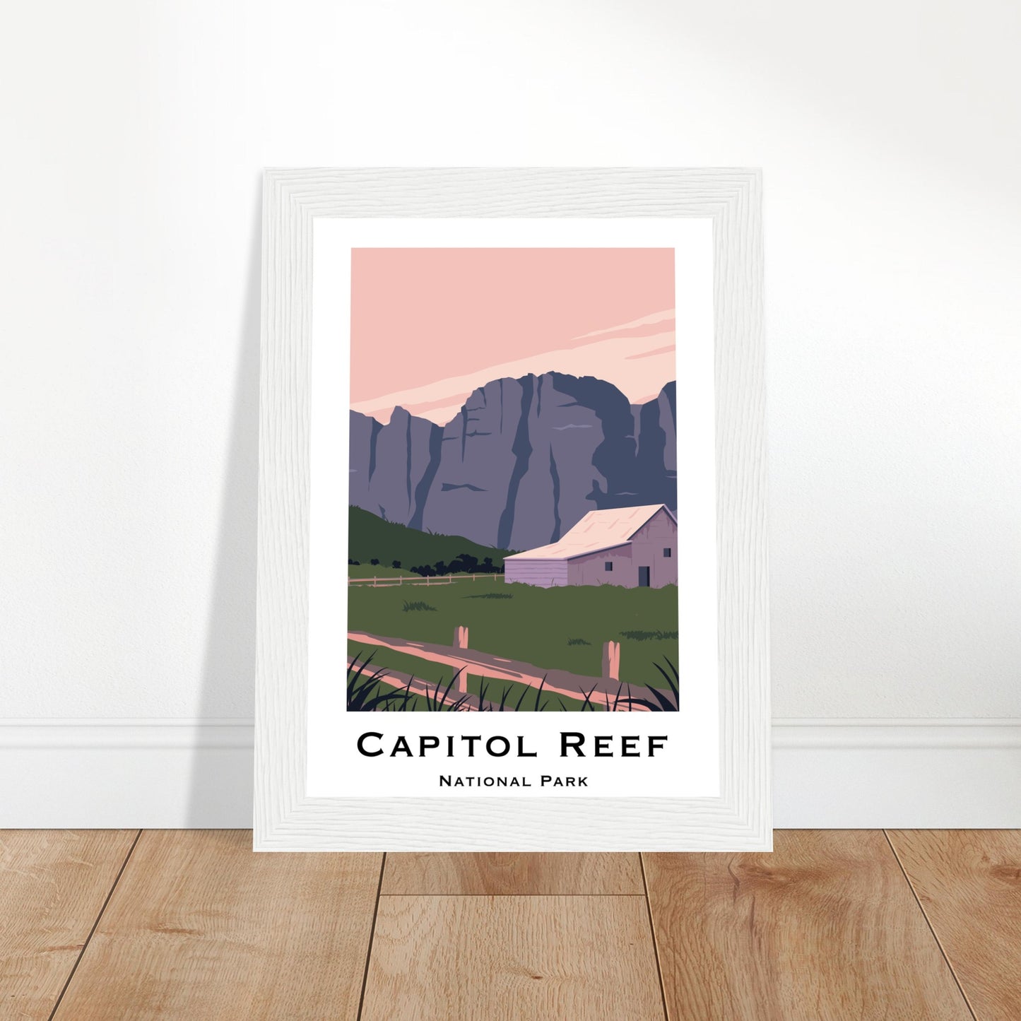 Capitol Reef National Park, Utah - National Park Poster