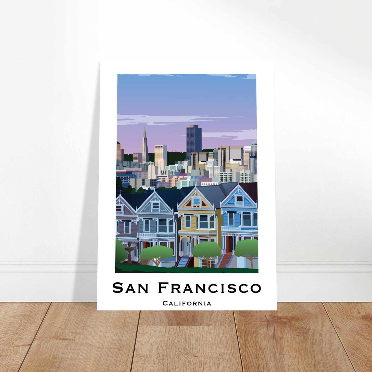 San Francisco, United States - Skyline City Poster