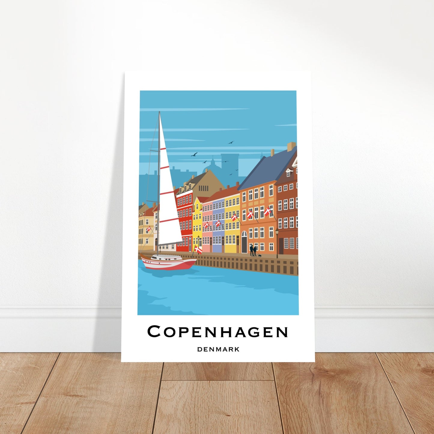 Copenhagen, Denmark - Nyhavn Poster