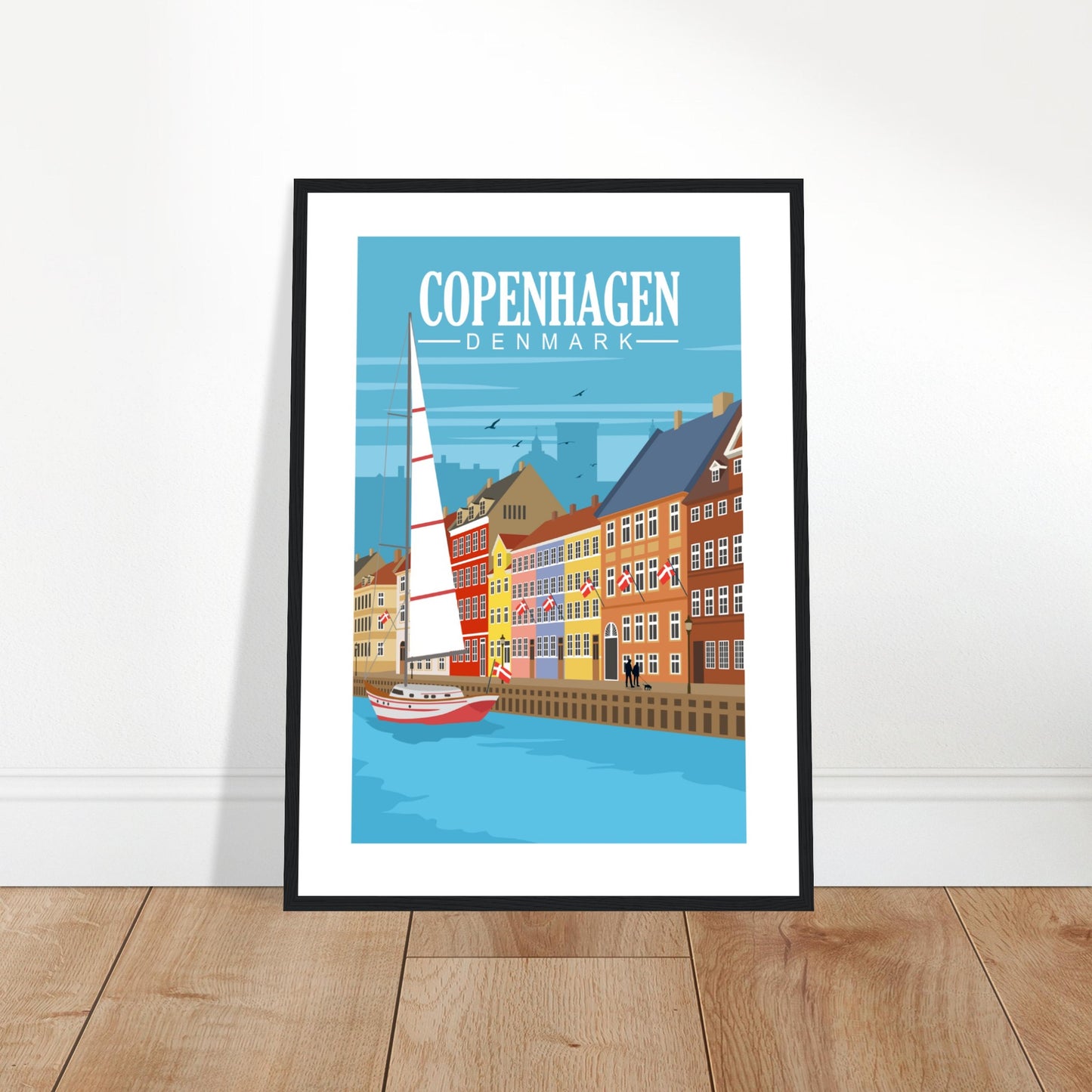 Copenhagen, Denmark - Nyhavn Poster