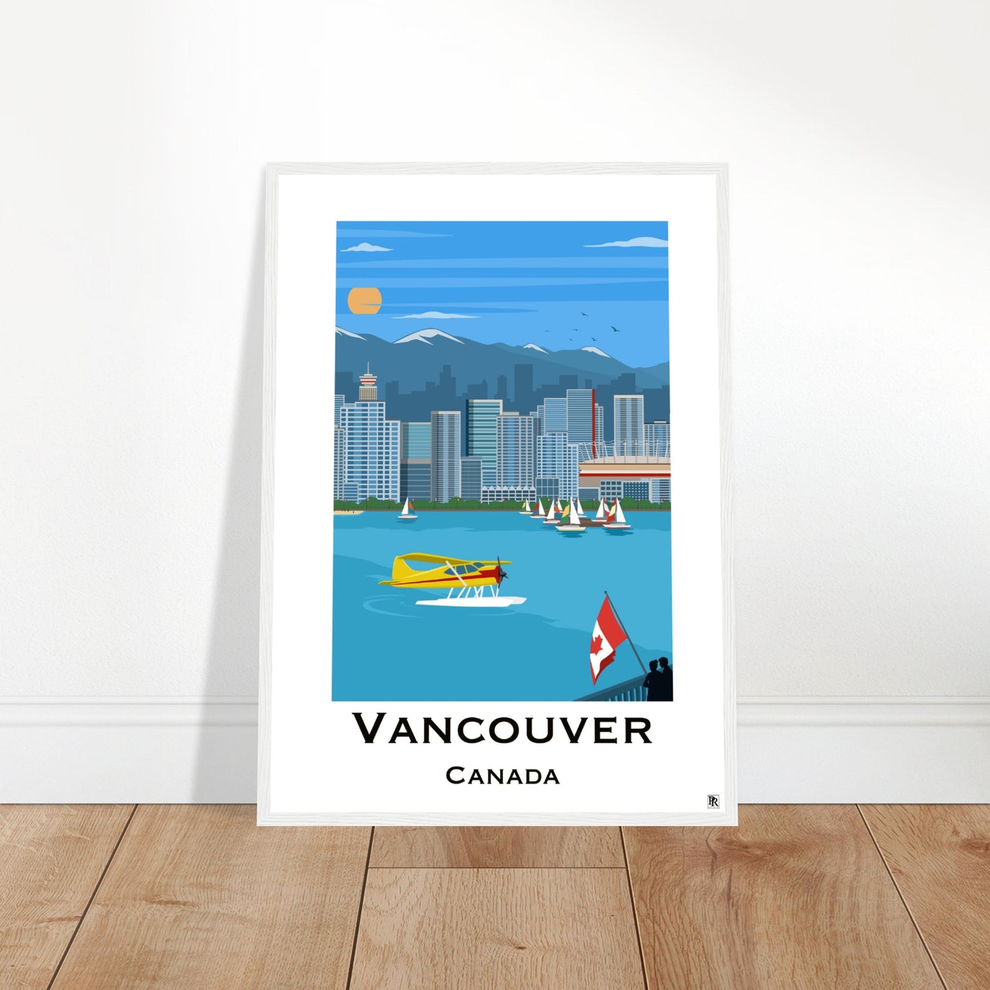 Vancouver, Canada - False Creek City Poster