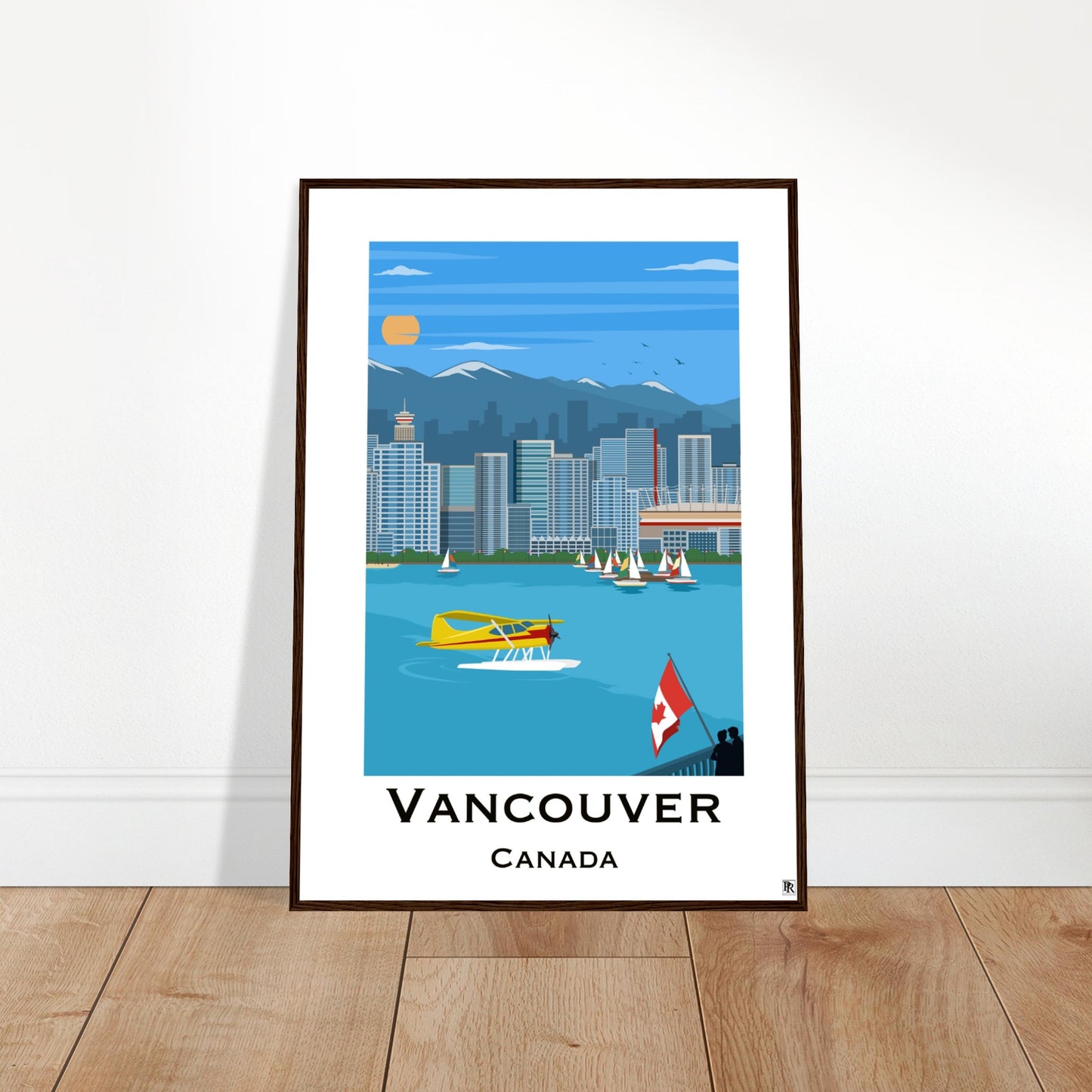 Vancouver, Canada - False Creek City Poster