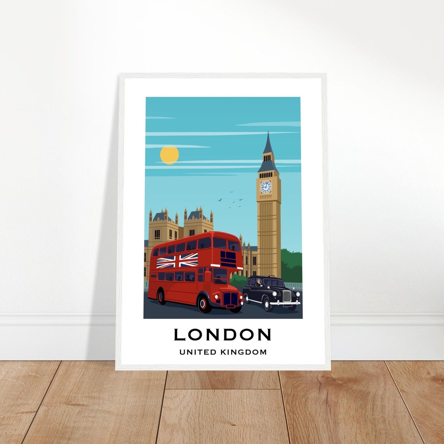 London, United Kingdom - Big Ben City Poster