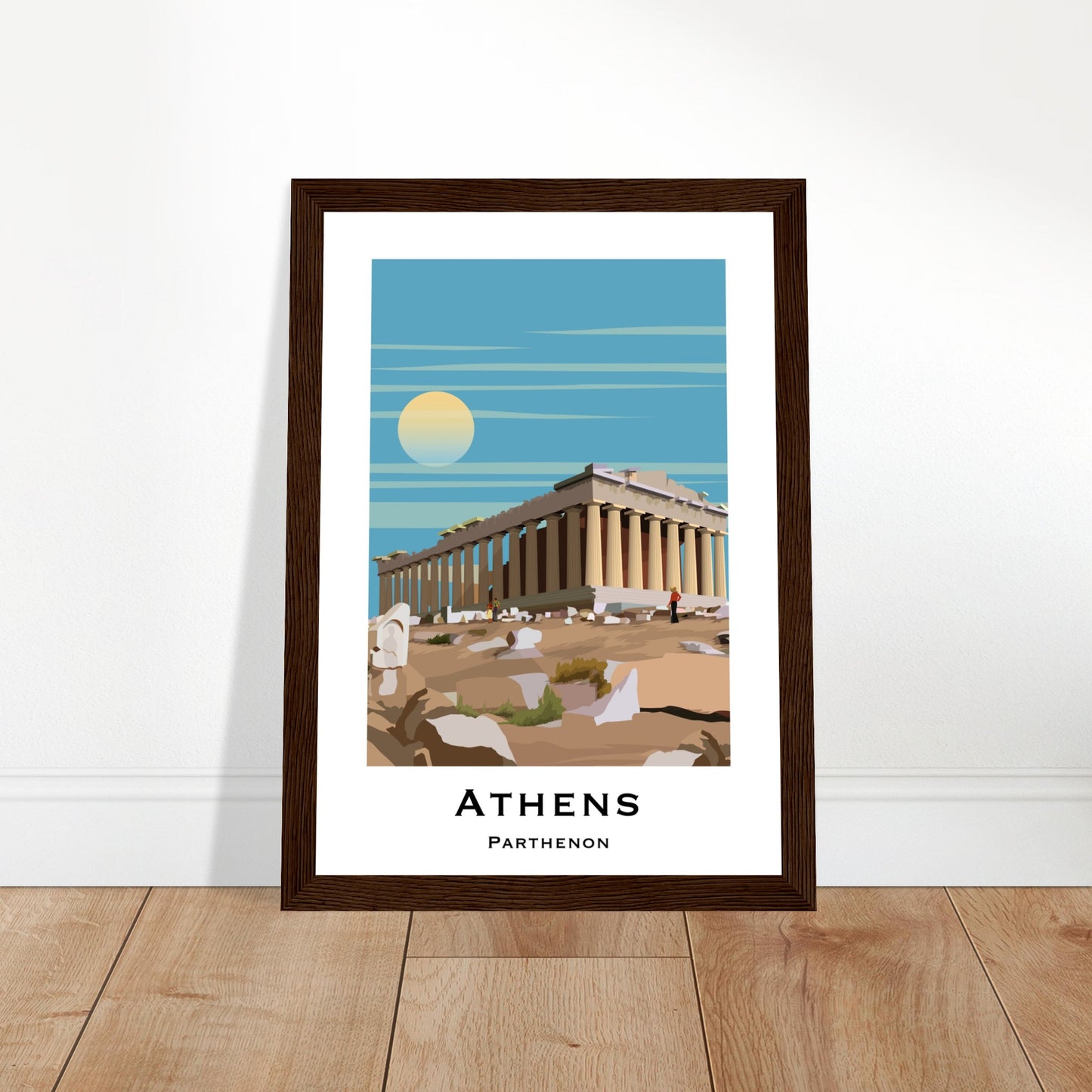 Athens, Greece - Parthenon City Poster