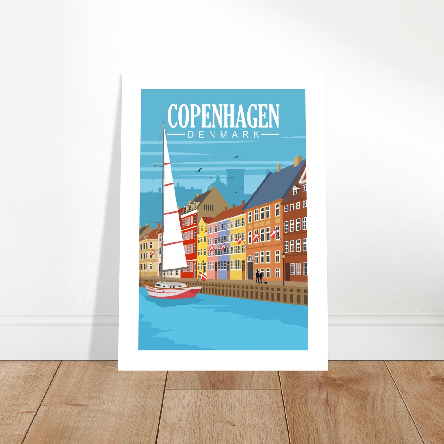 Copenhagen, Denmark - Nyhavn Poster