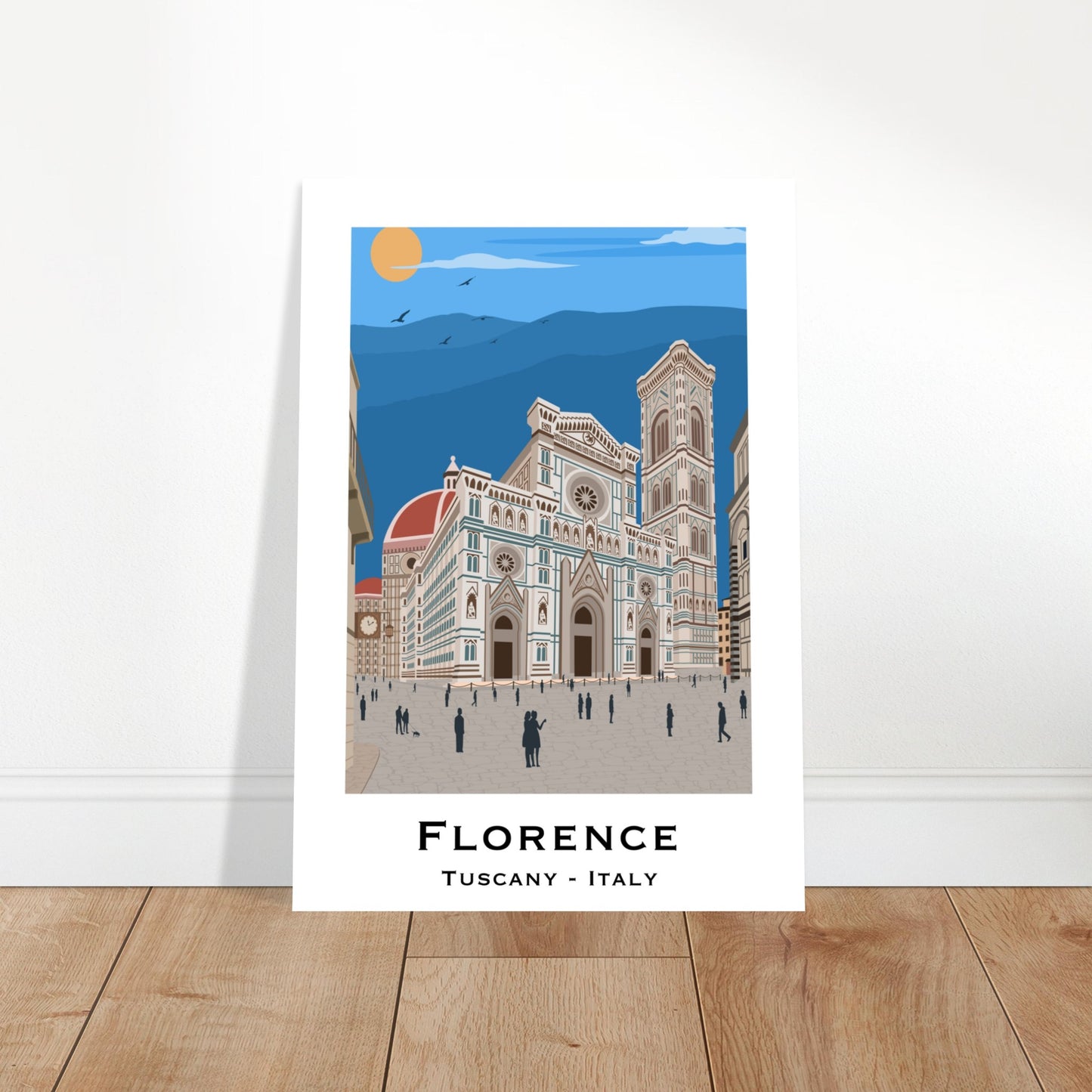 Florence, Italy - Duomo City Poster