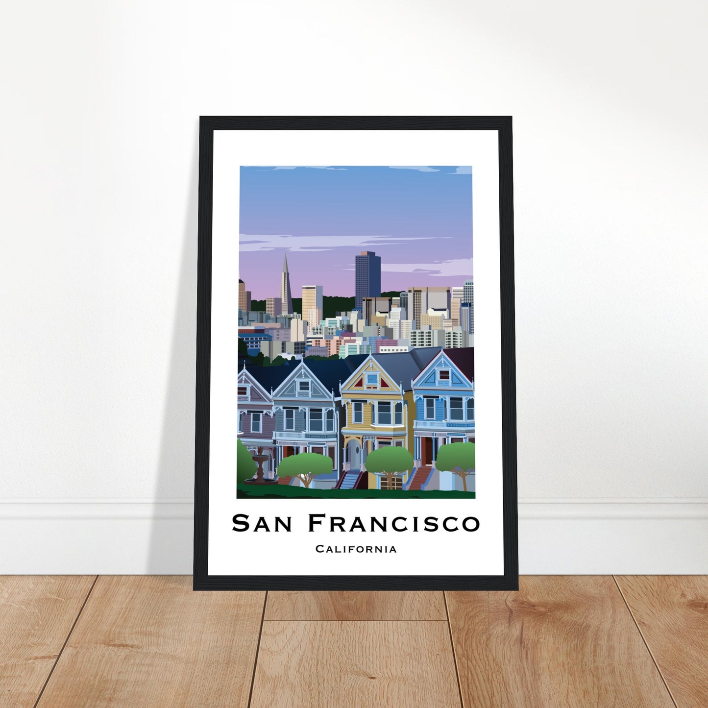 San Francisco, United States - Skyline City Poster