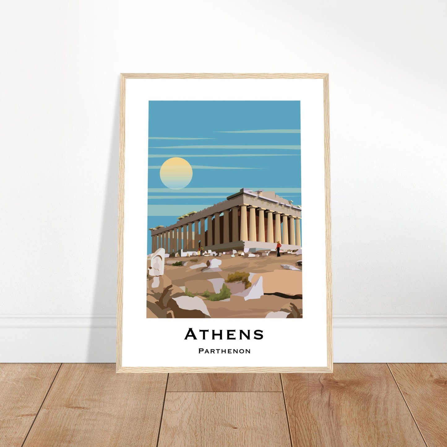 Athens, Greece - Parthenon City Poster