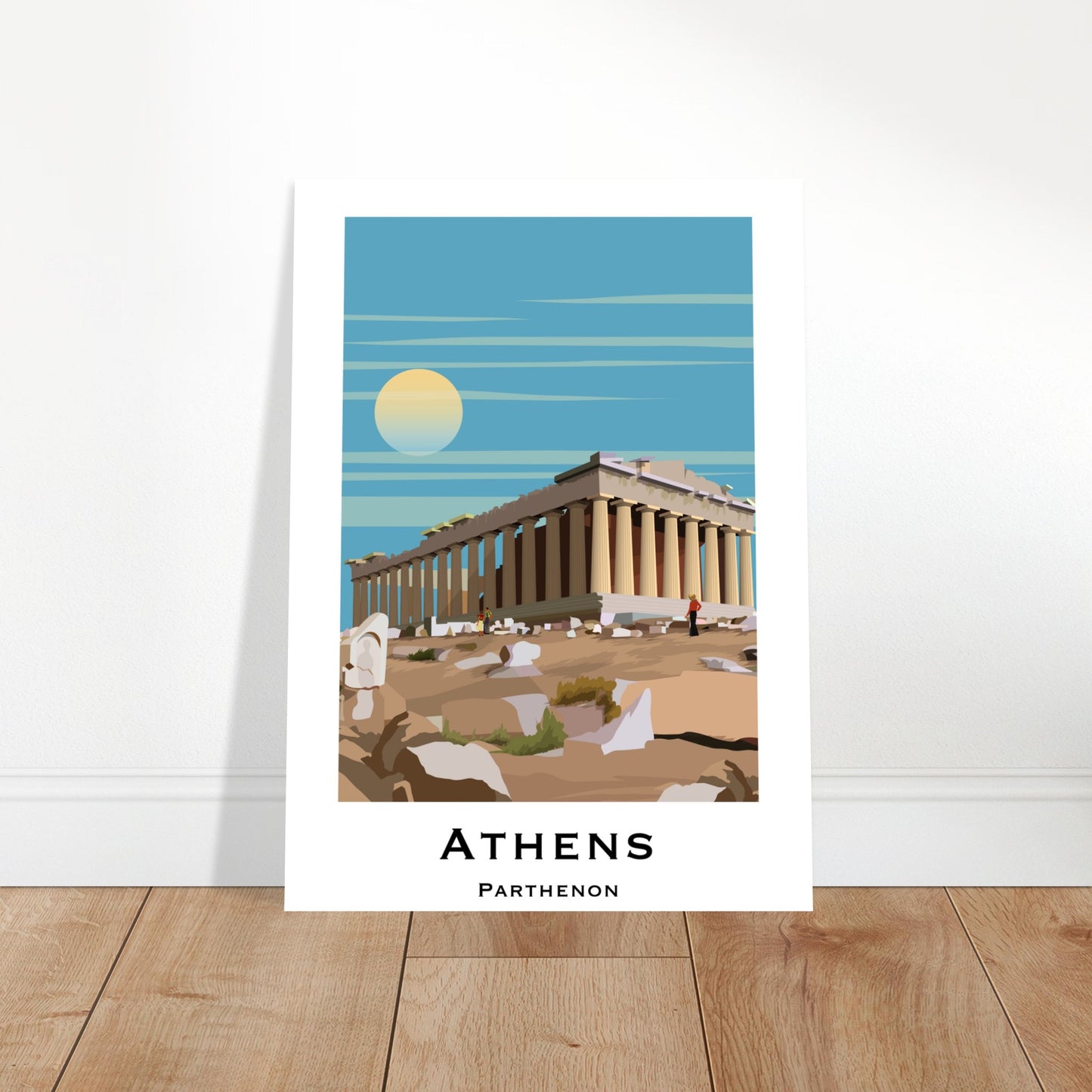 Athens, Greece - Parthenon City Poster